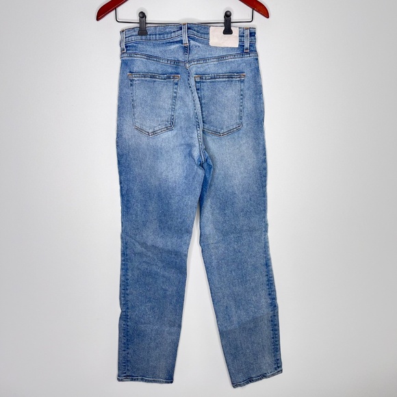 Grlfrnd The Cassidy Mid Rise Straight Jeans 26 - Picture 5 of 7